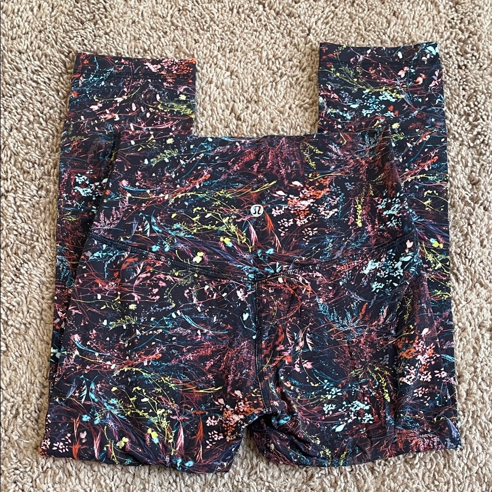 lululemon athletica Multicolor Abstract Align cropped Leggings